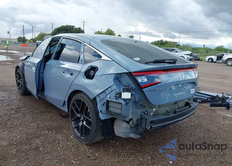 2024 Honda Civic Sport Touring z USA, uszkodzony, nr VIN 19XFL1H81RE007660